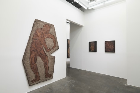 HUNTER AMOS solo exhibition Rough Hold at Anna Zorina Gallery New York, January 18 - February 24, 2024