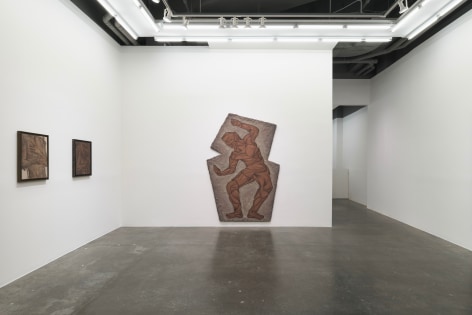 HUNTER AMOS solo exhibition Rough Hold at Anna Zorina Gallery New York, January 18 - February 24, 2024