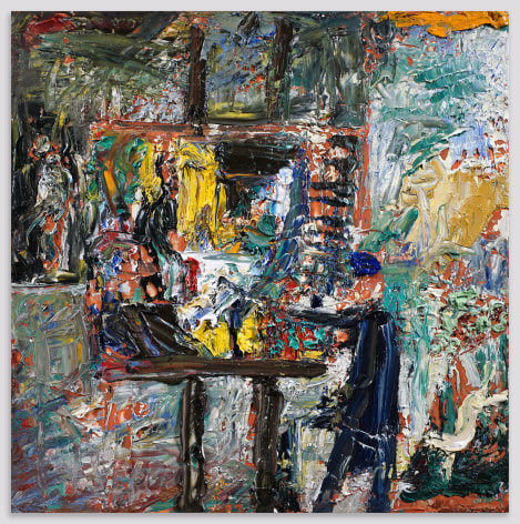 JOHN BRADFORD ​​​​​​​Braque in His Studio, 2022