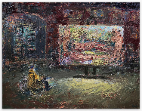 JOHN BRADFORD, ​​​​​​​Renoir in the Studio, 2022
