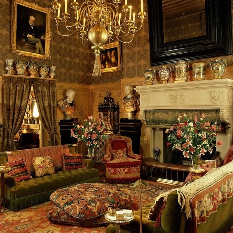 Baron Guy de Rothschild residence, Interior: Geoffrey Bennison