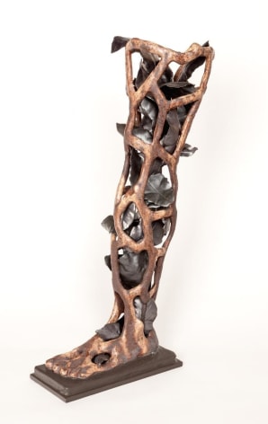 Leg I ceramic, glaze