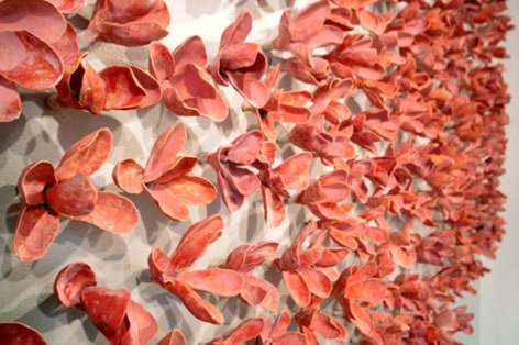 Bradley Sabin Floral Wall Installation