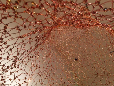 Brown Mini Dress, (detail)