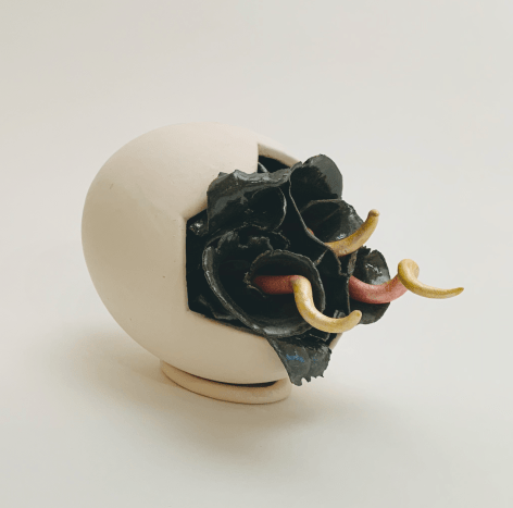 Bradley Sabin Floral Egg II, 2020