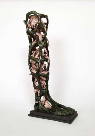 Leg II ceramic, glaze