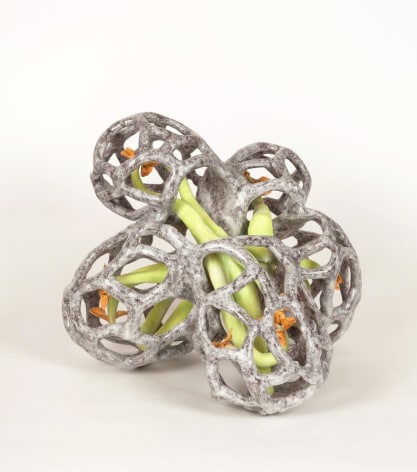Cage VII ceramic, glaze