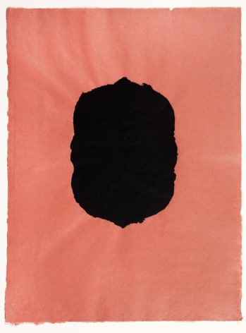 Meditation IV handmade paper on Japanese gampip
