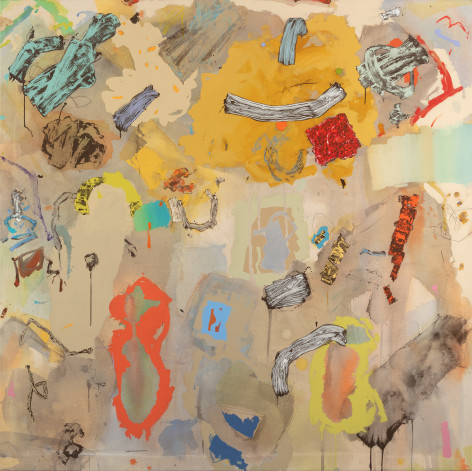 Doyle Gertjejansen Painting Kandinsky From Memory, 2023