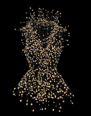 Key-Sook Geum Enlightenment in Rose Beige Pearls