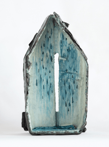 Water House  cast bronze