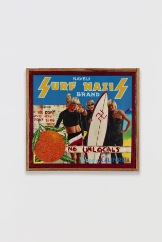 Ben Sakoguchi, Orange Crate Label Series: Surf Nazis Brand, c. 1981