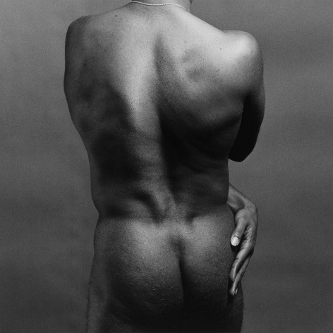 George Bussey from behind.