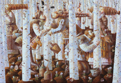 Anna Berezovskaya_Kissing the Birch