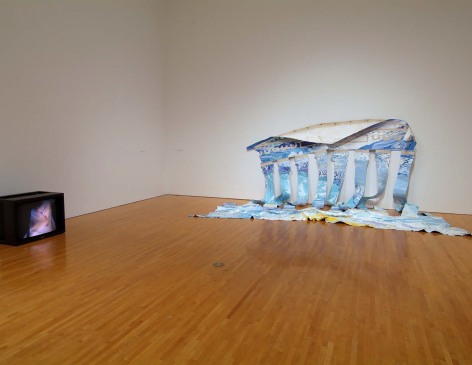 Installation view, Painting in Tounges, Museum of Contemporary Art, Los Angeles, CA, 2006