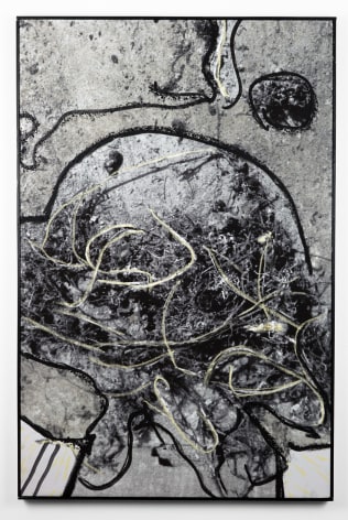Jacqueline de Jong, Reine de Sable touched by Pollock