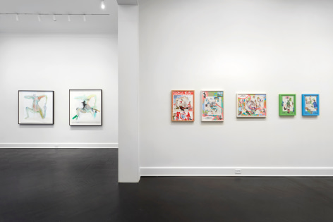 Works on Paper, Installation view