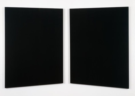 Untitled 1994 Black canvas