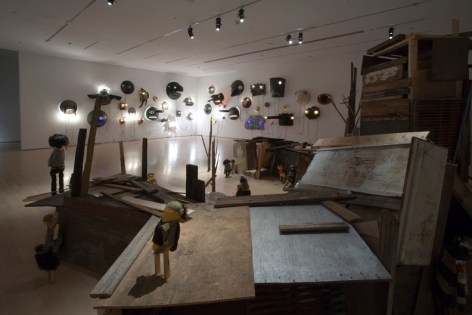 Jon Pylypchuck,&nbsp;Musée d&rsquo;art contemporain de Montréal, 2010, Installation view