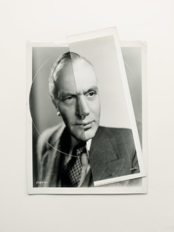 John Stezaker, He (Film Portrait Collage) XX