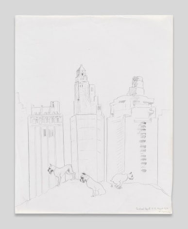 Maria Lassnig, Central Park N.Y.