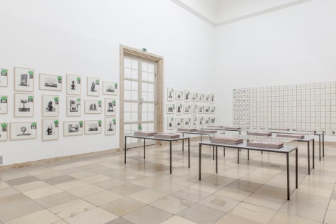 Hanne Darboven. Aufklärung (Enlightenment), Installation view, Haus der Kunst, Munich, 2015