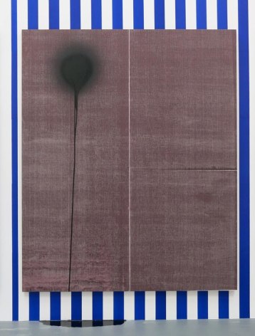 Wade Guyton, Untitled 2013, Epson UltraChrome inkjet on linen
