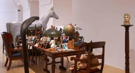 The Order of Time and Things. The Home Studio of Hanne Darboven, Installation view, Museo Nacional Centro de Arte Reina Sofía, Madrid, 2014