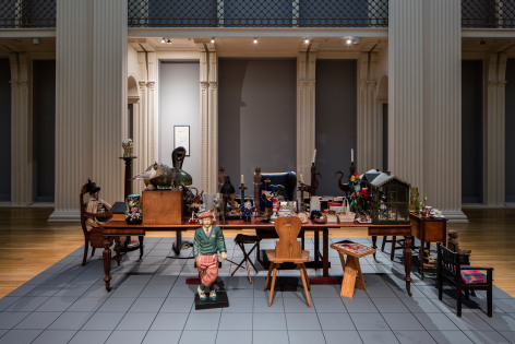 Hanne Darboven. Accepting anything among everyhing, Installation view, Talbot Rice Gallery, Edinburgh, 2015