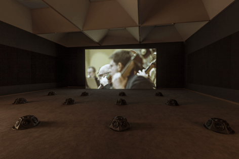 Installation view,&nbsp;Muted Situation #22: Muted Tchaikovsky&#039;s 5th&nbsp;in 21st Biennale of Sydney at the Art Gallery of New South Wales, 2018., &nbsp;