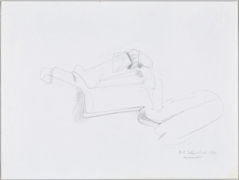 Maria Lassnig, N.Y. Selfportrait 1974 verschachtelt