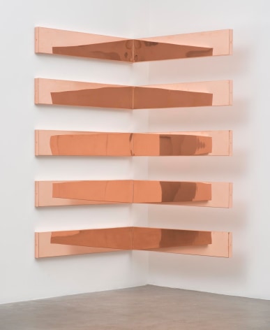Copper Surrogate (60&rdquo; x 120&rdquo; 48 ounce C11000 Copper Alloy, 90o Bend, 60&rdquo; Bisection/5 Sections: April 12&ndash;17, 2017/DEINSTALL*, New York, New York)