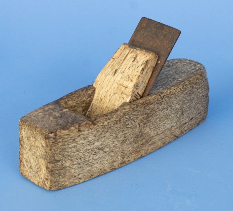 Rare Whalebone Block Plane. American second half-19th century