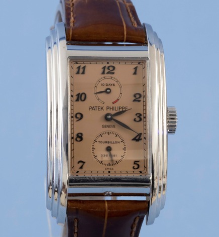 Patek Phillipe 10 Day Tourbillon Ref.. 5101P in Platinum with Platinum Buckle #3361481/c