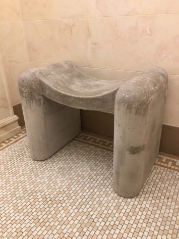 Concrete Soft Stool