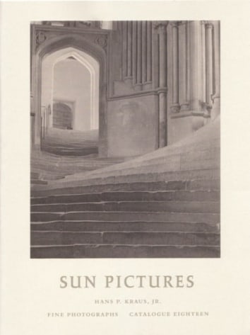 Frederick Evans Sun Pictures Catalogue 18