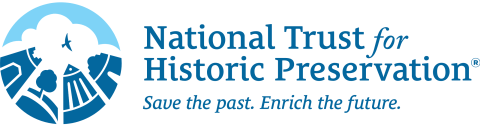National Trust for Historic Preservation logo. Save the past. Enrich the future.