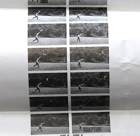 Jean Freeman Gallery Arts Magazine advertisement proof for “Idra: Sculpture”, Alternate Projects