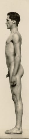 HANS BITTERLICH (AUSTRIAN, 1860&ndash;1949) MALE NUDE STUDIES FOR SCULPTURES