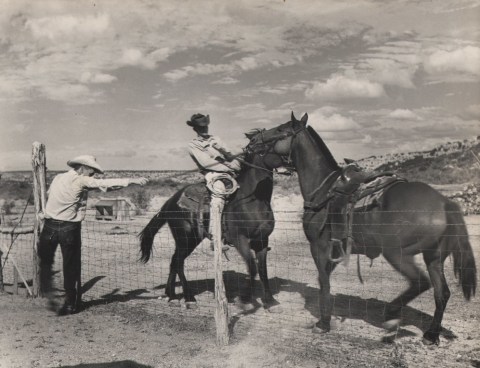 Esther Bubley,&nbsp;Noble Holt Ranch near Sanderson West Texas, 1945