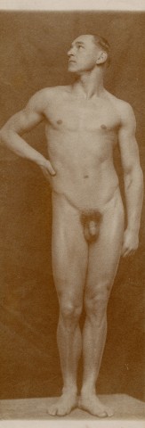 HANS BITTERLICH (AUSTRIAN, 1860&ndash;1949) MALE NUDE STUDIES FOR SCULPTURES