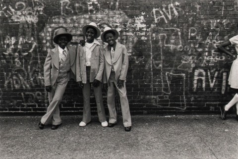 37. Anthony Barboza (b. 1944),&nbsp;Easter Sunday, Harlem, New York, 1974, Vintage Gelatin Silver Print, 6&rdquo; x 9&rdquo;