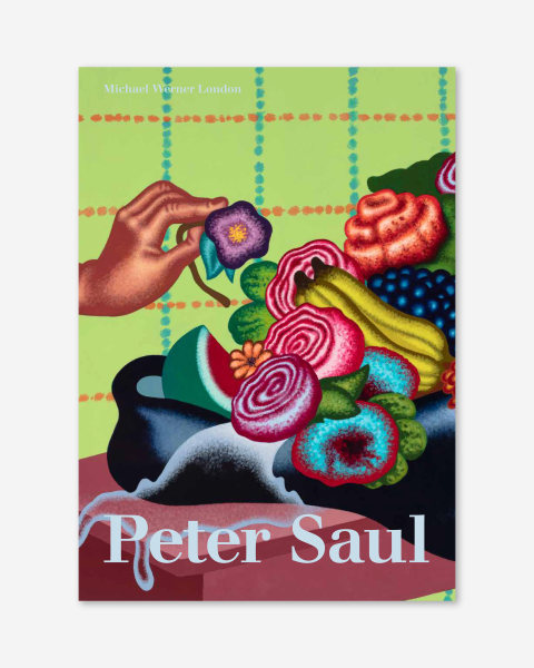 Peter Saul: New Work (2022) catalogue cover