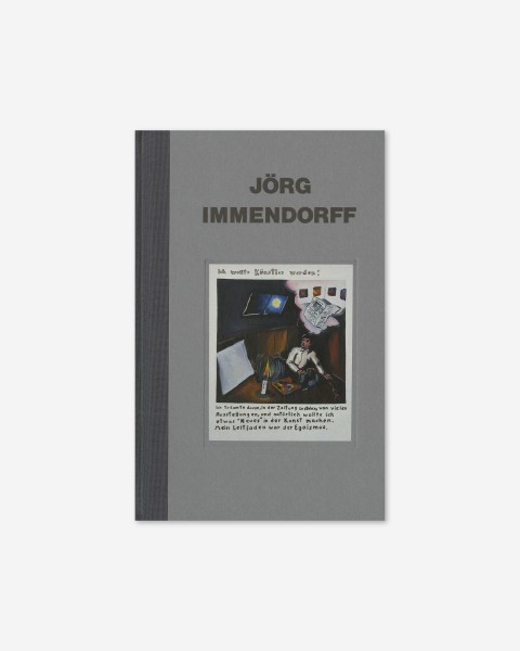 Jorg Immendorff: I wanted to Be an Artist: 1971- 1974 (1992) catalogue cover