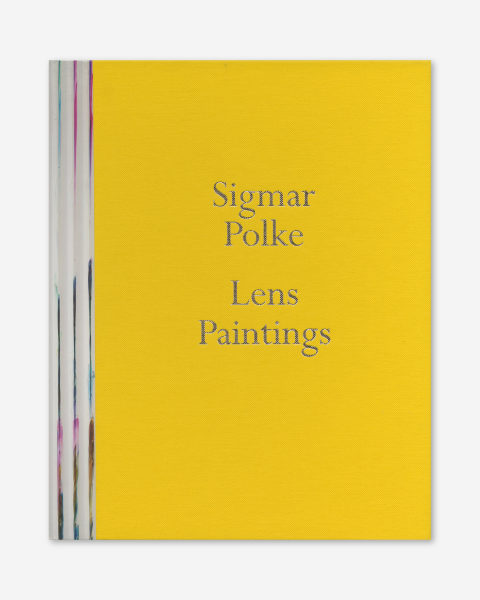Sigmar Polke: Lens Paintings (2008) catalogue cover