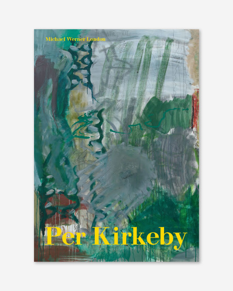 Per Kirkeby: Paintings and Bronzes from the 1980s (2017) catalogue cover