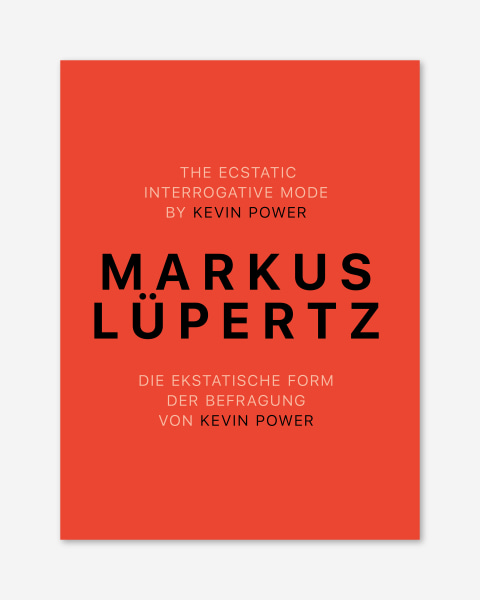 Markus Lupertz: The Ecstatic Interrogative Mode (2022) catalogue cover