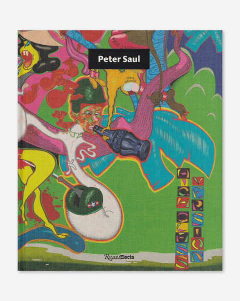 Peter Saul Rizzoli Trade Edition cover