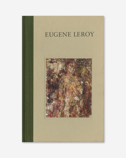 Eugene Leroy: New Paintings (1992) catalogue cover