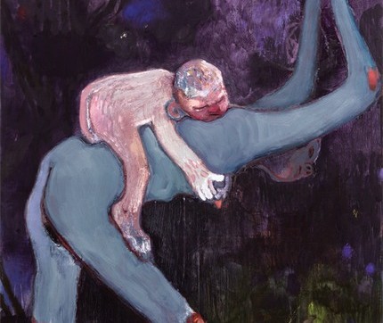 Kantarovsky painting woman and baby